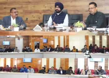 DC Doda reviews development works under District Capex Plan