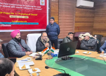 Director Agriculture Kashmir inaugurates 2-day capacity-building programme at Lalmandi