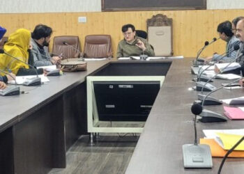 DDC Baramulla reviews Baseline Survey