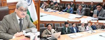 CS chairs meeting to review traffic management in Jammu, Srinagar