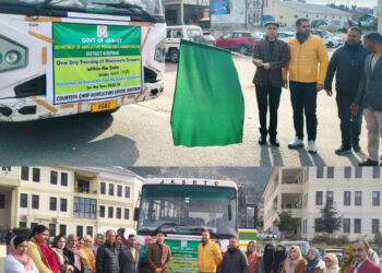 DC flags off Women SHG members for one-day mushroom cultivation training in Kishtwar
