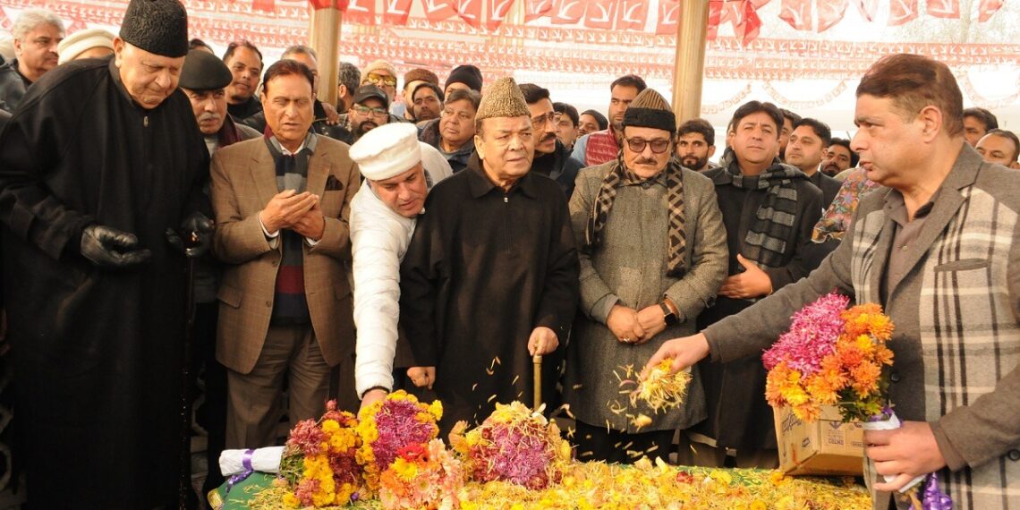=== 120th birth anniversary ===  ‘He remains in people’s hearts’: NC leaders pay tributes to ‘Sher-e-Kashmir’