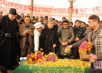 NC observes Sheikh Abdullah’s 120th birth anniversary