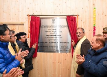 Centre pushing Kargil health sector: LG Ladakh