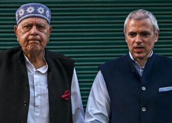 Dr Farooq, Omar Abdullah express grief over demise of Shivraj Patil