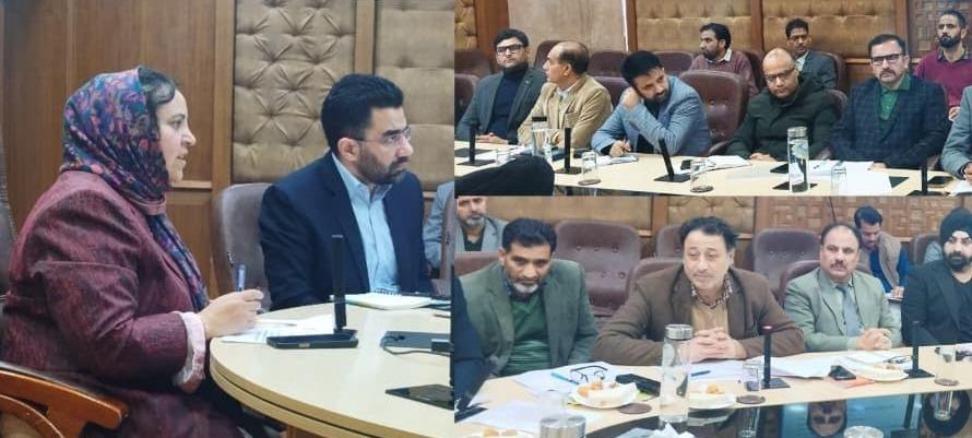 Sakeena Itoo reviews health sector action plan for vision 2030
