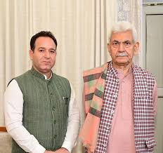 LoP Sharma meets LG Sinha