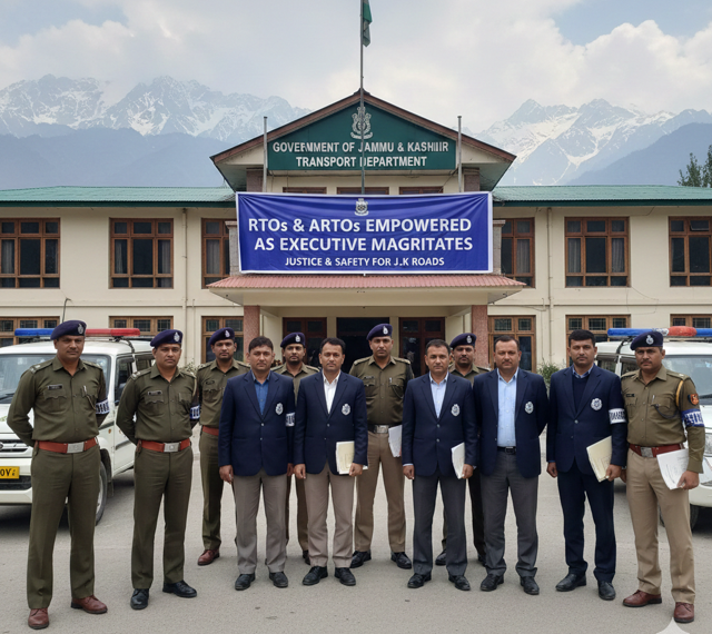 RTOs, ARTOs designated as executive magistrates in J&K