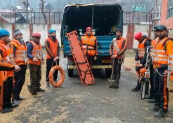 === Year-Ender 2025 ===  SDRF conducts 110 rescue operations, trains 55,955 people across Kashmir