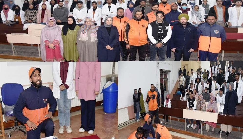SDRF Kashmir conducts Disaster Management Mock Drill at GMC Srinagar