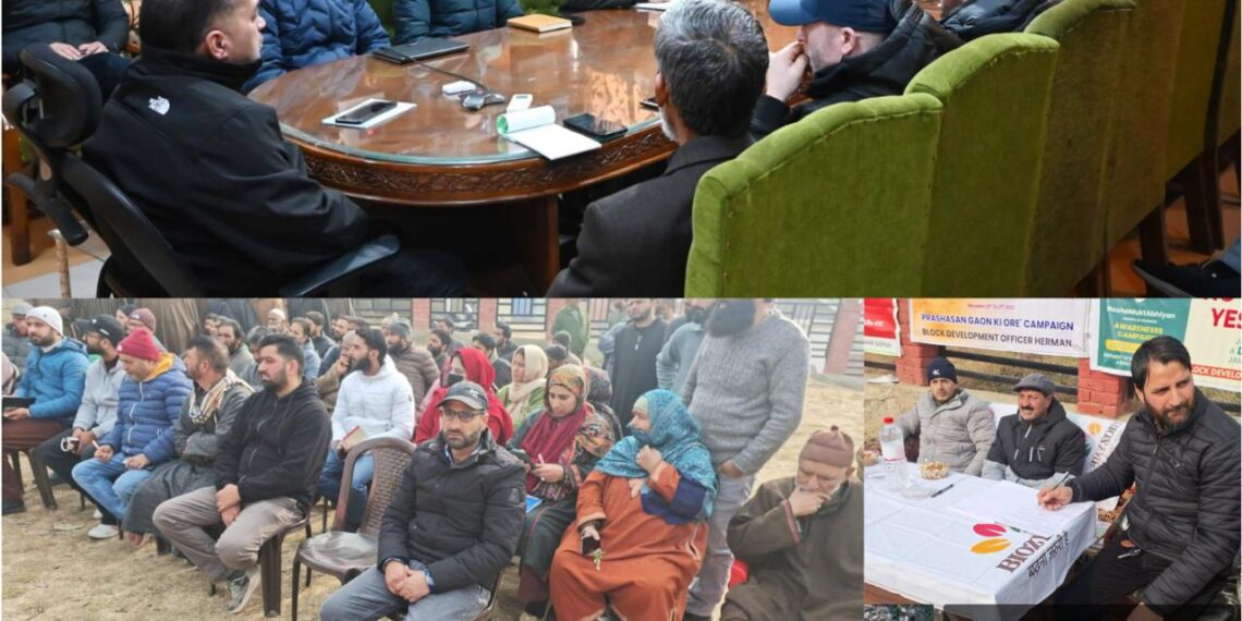Prashasan Gaon Ki Ore, campaign starts in Shopian