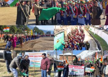 Ramban marks 150 years of ‘Vande Mataram’ with mega rally, plantation drives