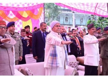 Amid turbulence, Bapu’s teachings offer direction to world: LG Sinha