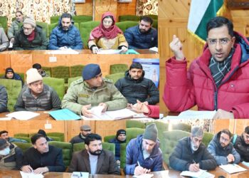 DC Shopian reviews anti-drug strategy at NCORD meeting
