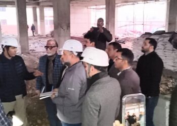 MD NHM reviews critical care block at GMC Kathua