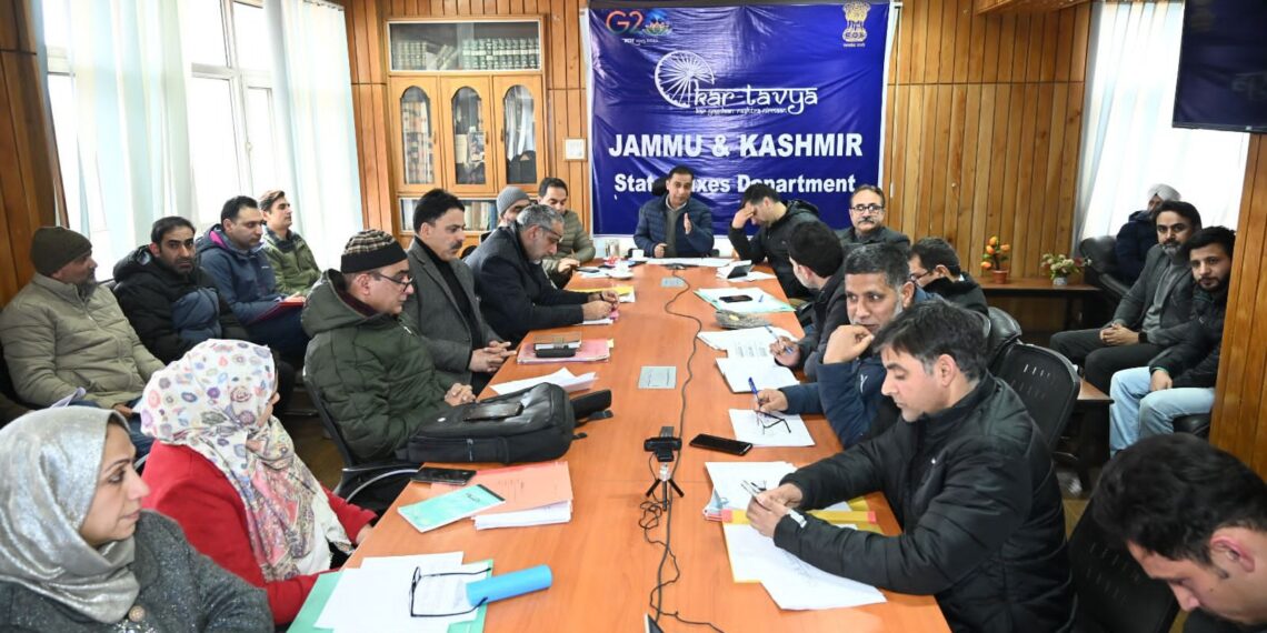 Taxes department reviews GST enforcement, revenue growth