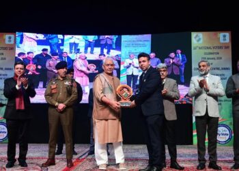 Budgam awarded for bye-election 2025 excellence