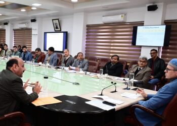 CM Omar chairs pre-budget consultations with key depts