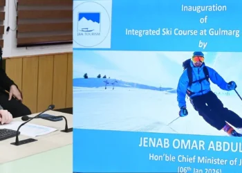 Omar inaugurates Ski training course at Gulmarg, Sonamarg   