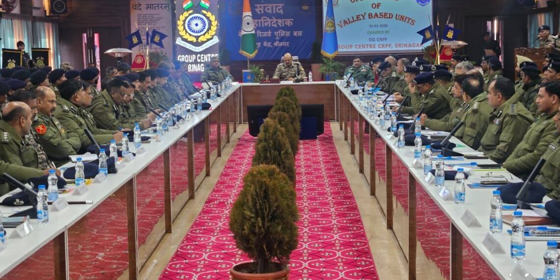 Ensure peace, stability in J&K: DG CRPF directs officers