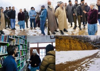 Bandipora Admin reviews Sumlar, Aragam developmental initiatives