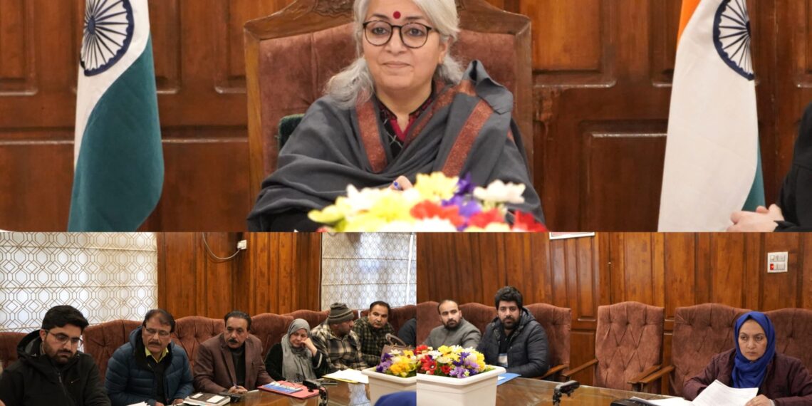 DC Bandipora chairs DRAC meeting