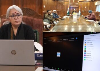DC Bandipora reviews 7th minor irrigation census, 2nd census of water bodies