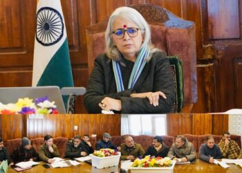 DC Bandipora reviews progress of HADP implementation
