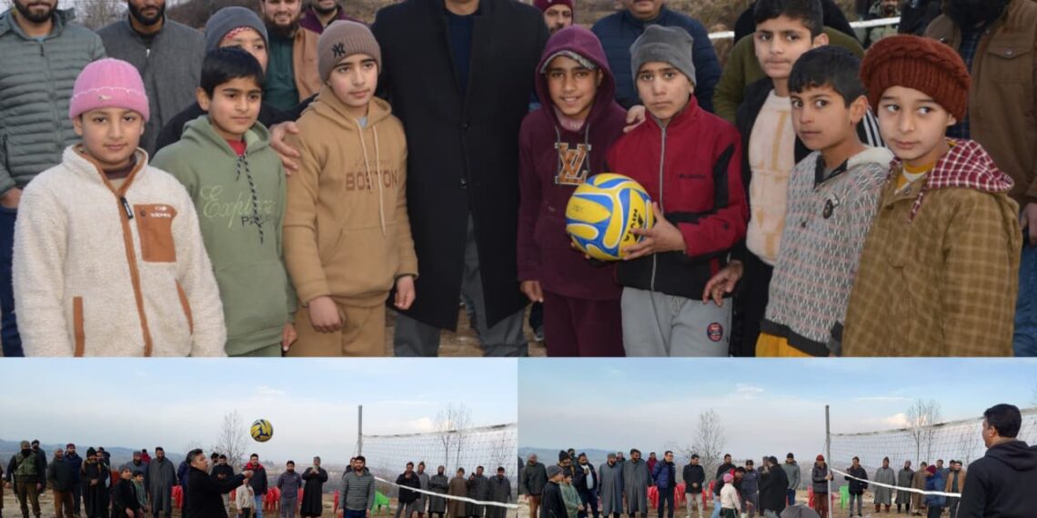 DC Budgam inspects playfield development works in Khag