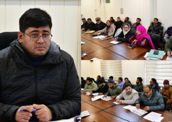 Kishore chairs DHS meet to review DHAP 2026-27