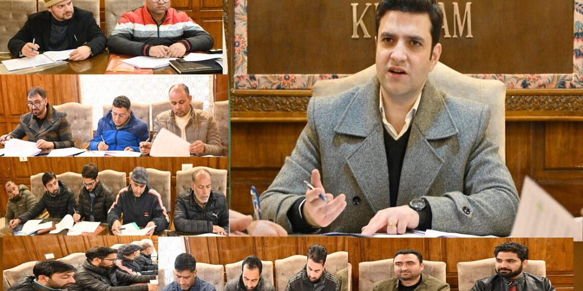 DC Kulgam chairs DLTC meeting to finalise scale of finance for agriculture, allied sectors