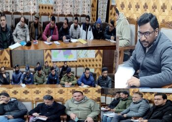 DC Kupwara reviews road safety measures