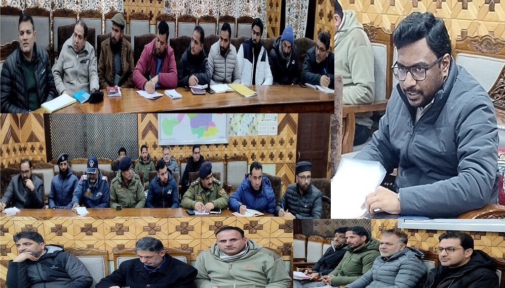 DC Kupwara reviews road safety measures