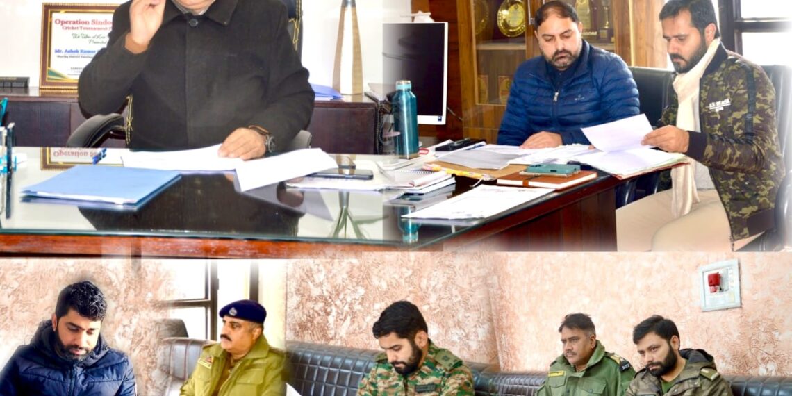 DC Poonch reviews SRO-43 cases at district-level committee meeting
