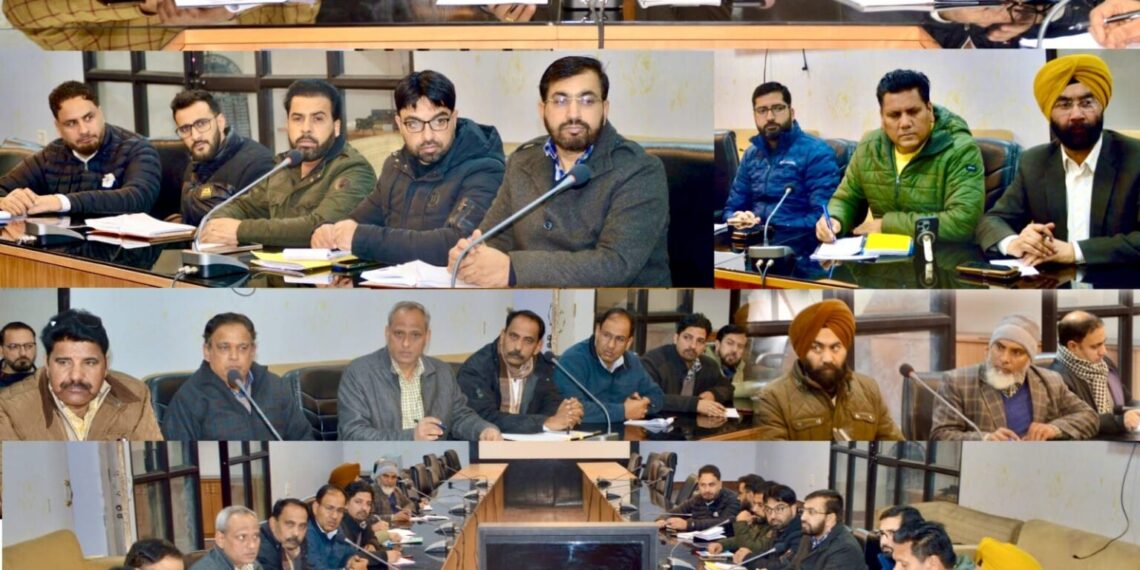 DC Poonch reviews youth empowerment, employment plan