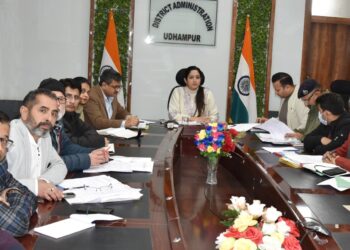 DC Udhampur reviews drug control measures at NCORD meeting