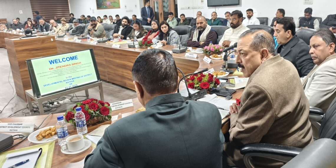 Modi Govt aims to complete flood recovery in J&K by Aug 2026: Dr Jitendra