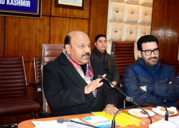 Deputy CM reviews post-snowfall situation in Kashmir