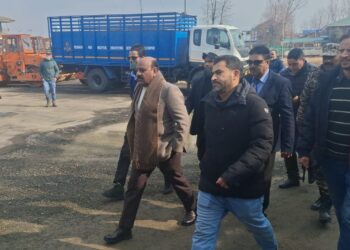 Deputy CM reviews snow clearance, service restoration across Kashmir
