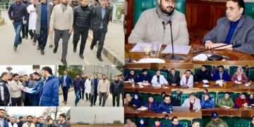 DC Srinagar, SKIMS Director review infrastructure upgradation, traffic decongestion at SKIMS