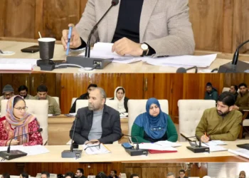 DC Srinagar reviews saturation of Govt flagship welfare schemes