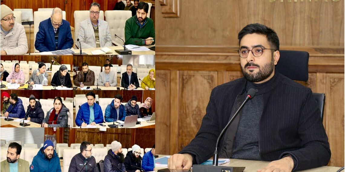 DC Srinagar reviews rollout of key citizen-centric health schemes
