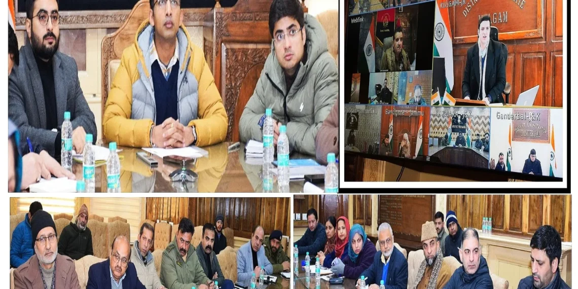 Div Com Kashmir reviews arrangements for Shab-e-Meraj (SAW) observance