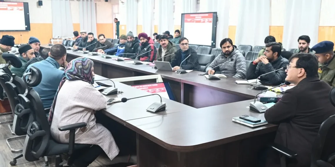 DC Baramulla reviews anti-drug measures at NCORD Meeting
