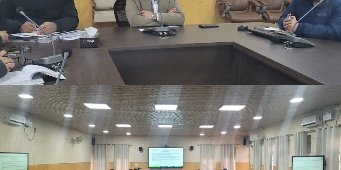 DC Baramulla reviews status of  KCC Cases
