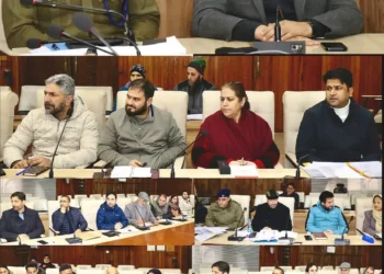 DC Srinagar, SSP review enforcement, rehabilitation measures at NCORD meet