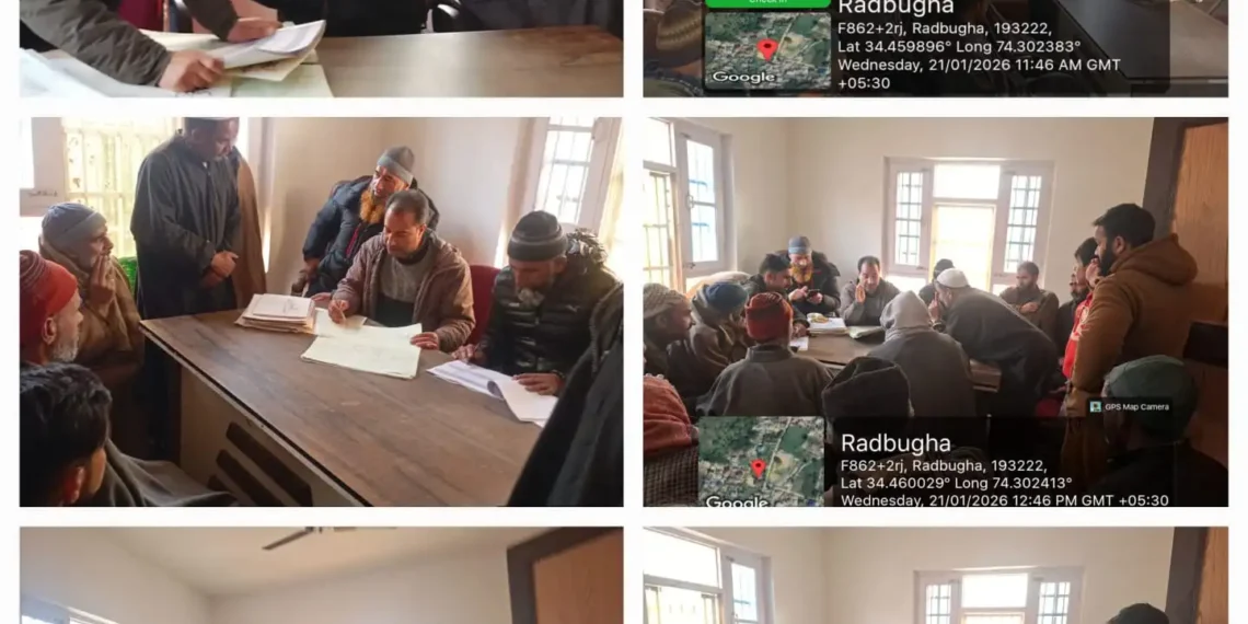 Public reading of Jamabandis, grievance redressal held in Kupwara