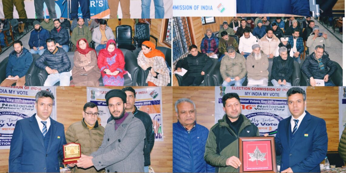 16th National Voters’ Day : Celebrations held across Kashmir division