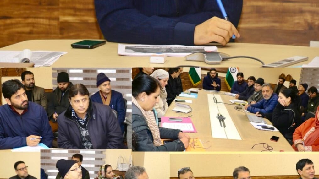 DC Srinagar reviews health schemes, 12,000 seniors receive AVV cards