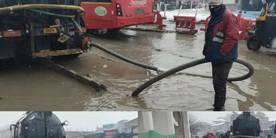 SMC launches city-wide de-watering drive after snowfall